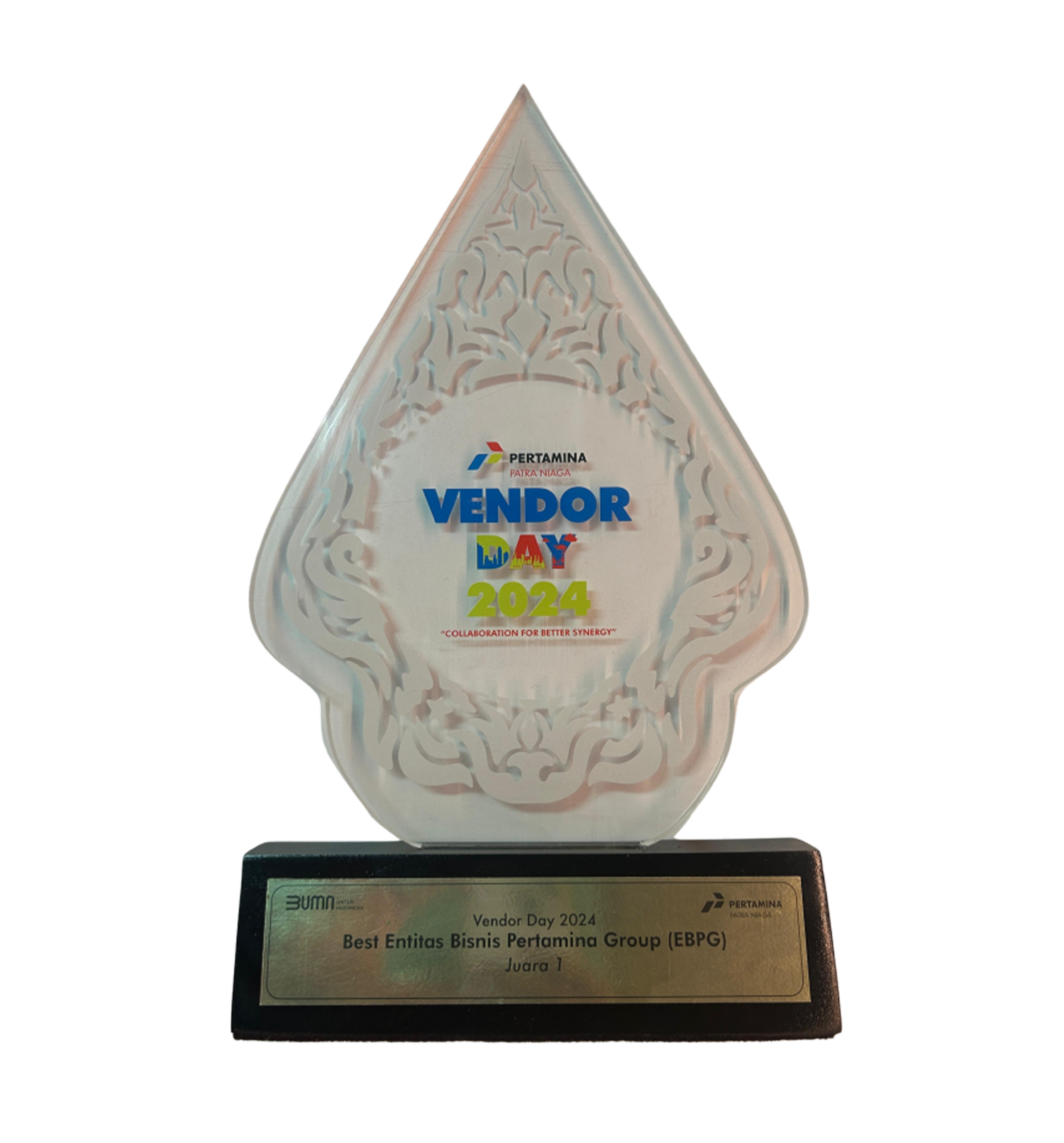 Juara 1st Best Entitas Bisnis Pertamina Group
