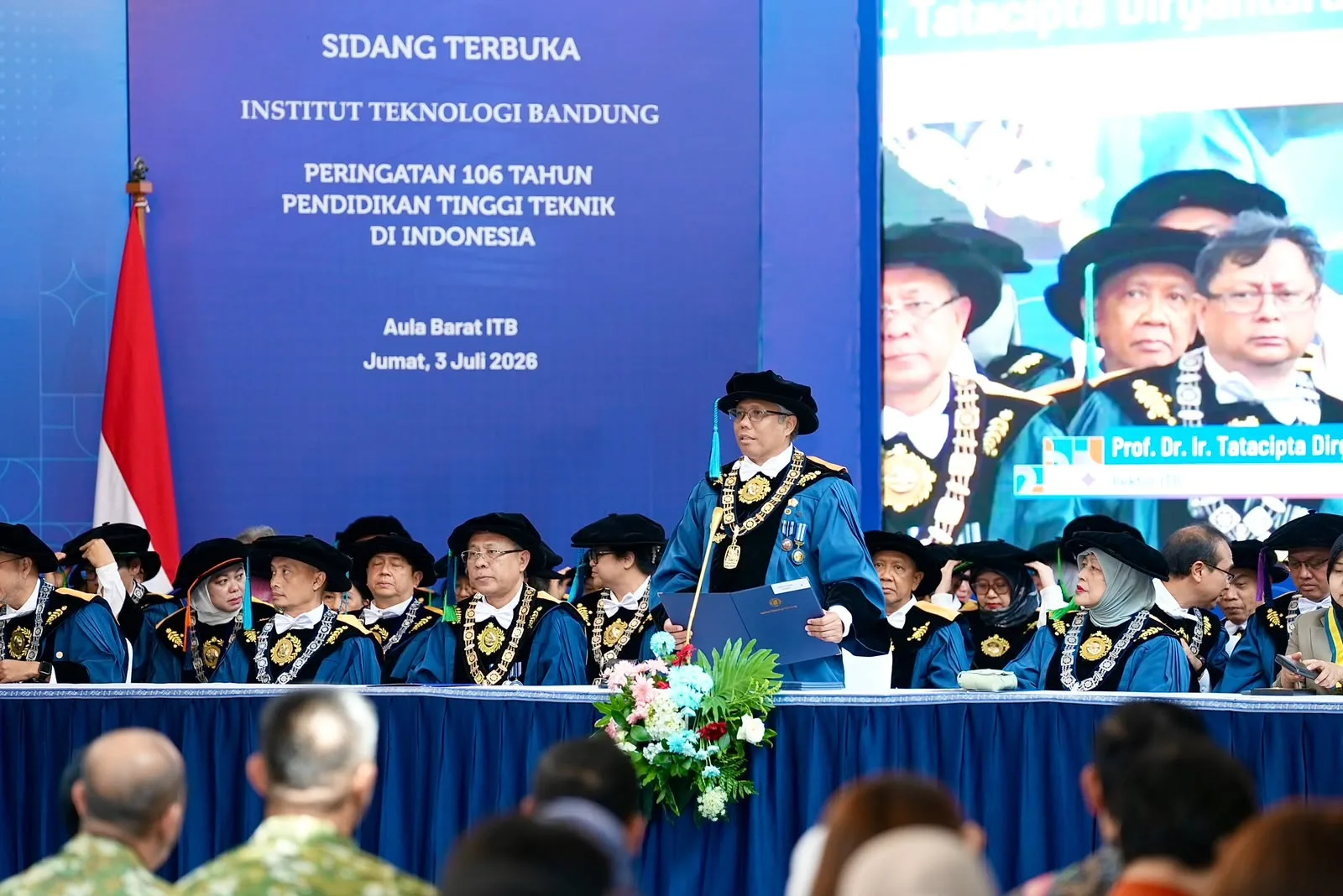 Perkuat Sinergi Pendidikan dan Industri Nasional, ITB Anugerahkan Ganesa Wirya Jasa Adiutama kepada Direktur Utama PTC